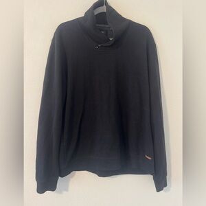 Ted Baker London Shawl Collar Sweater Black Men's Sz 6 US 2XL